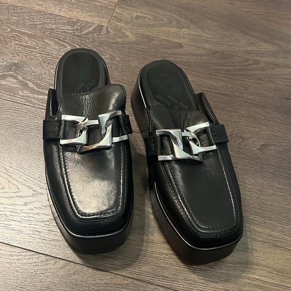 Rag & Bone Platform Chain Mules - Size 39.5 - Picture 3 of 3